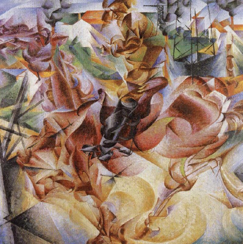 Umberto Boccioni Elasticity